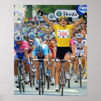 Poster Fabian Cancellara Héros de la 3ème étape du Tour d