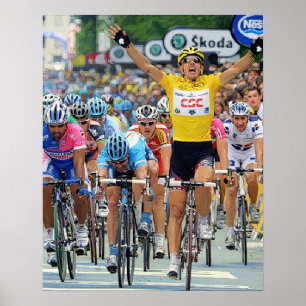 Poster Fabian Cancellara Héros Précoce Étape 3 Tour de Fr