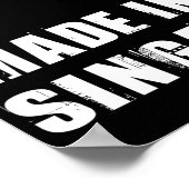 Poster Fabriqué à Singapour (Coin)