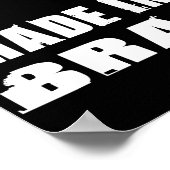 Poster Fabriqué au Brésil (Coin)