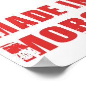 Poster Fabriqué au Maroc (Coin)