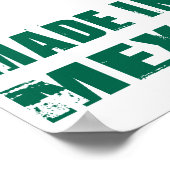 Poster Fabriqué au Mexique (Coin)