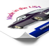 Poster Fabriqué aux États-Unis (Coin)