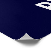 Poster Fabriqué aux Etats-Unis par des robots (Coin)