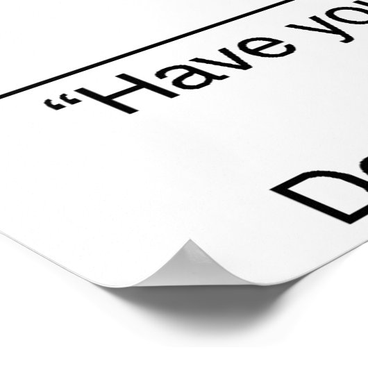 Poster Fabriqué comme un haddock (Coin)