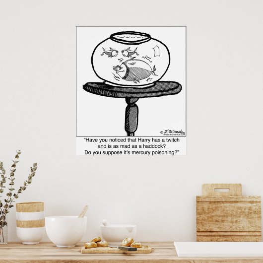 Poster Fabriqué comme un haddock (Cuisine)