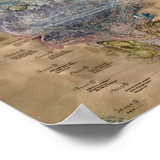 Poster Fabriqué En A7 (Coin)