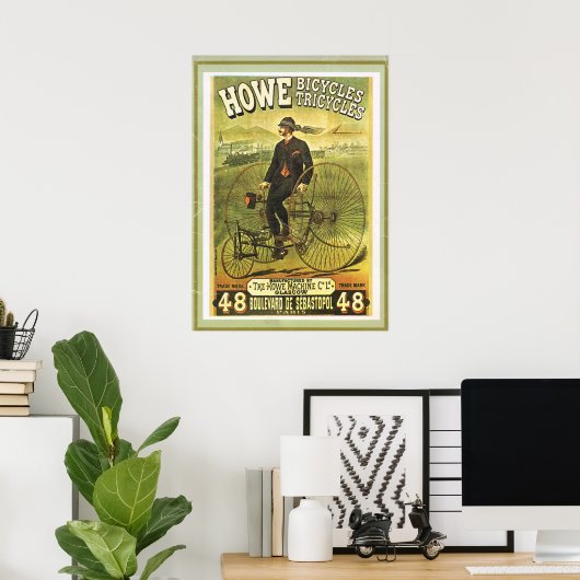 Poster Fabriqué en Ecosse, vendu à Paris (Bureau à domicile)