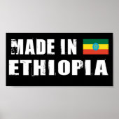 Poster Fabriqué en Ethiopie (Devant)