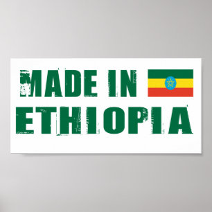 Poster Fabriqué en Ethiopie
