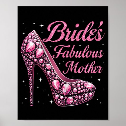 Poster Fabuleuse mariée de mère Joyeuse Mariage mariée (Devant)