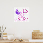 Poster Fabuleux 13e anniversaire (Cuisine)