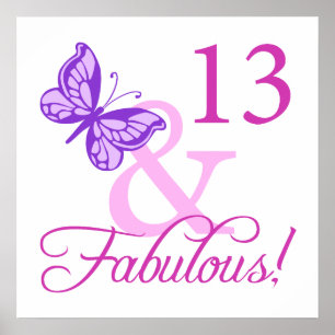 Poster Fabuleux 13e anniversaire