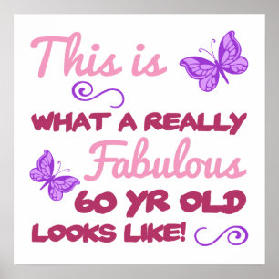 Poster Fabuleux 60e anniversaire