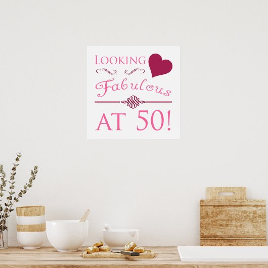 Poster Fabuleux à 50 ans (Cuisine)