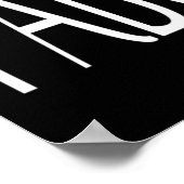 Poster Fabuleux Cinquante Big 50 Anniversaire 50ème (Coin)