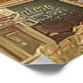 Poster Fabuleux comportement de la dame léopard (Coin)