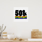 Poster Fabuleux Gay 50e anniversaire (Cuisine)