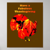 Poster Fabuleux Thanksgiving (Devant)
