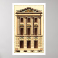 Façade architecturale de Jean Deneufforge