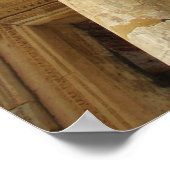 Poster Façade de la bibliothèque de Celsus dans Ephesus P (Coin)