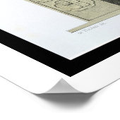 Poster Façade du Temple du Soleil, Palenque, plaque 2 (Coin)