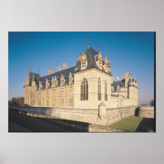 Poster Façade principale et façade sud (Devant)