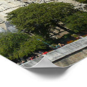 Poster Façade Sud, Cathédrale Notre-Dame, Paris, France (Coin)