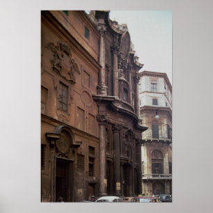 Poster Façades de l'église