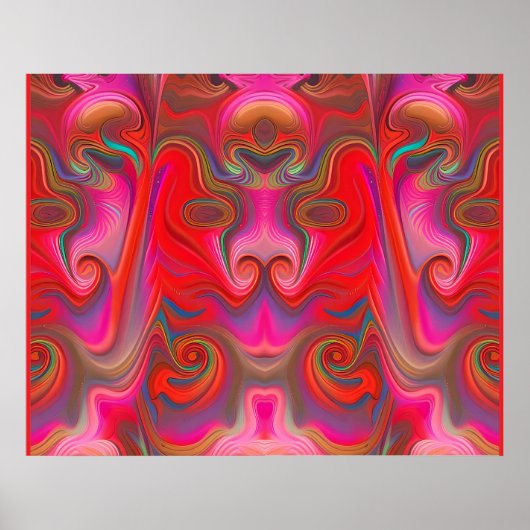 Poster Face À Face Mais Aussi Face À Face - Ken Gage Art (Devant)