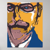 Poster Face Abstraite (Devant)