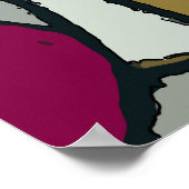 Poster Face Abstraite 12 (Coin)