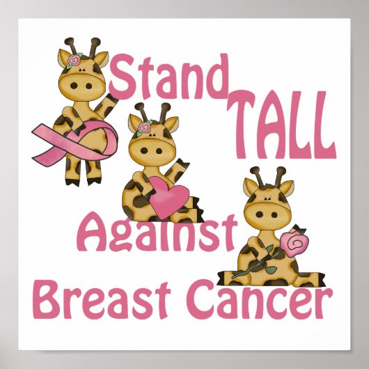 Poster face au cancer du sein (Devant)