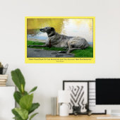 Poster Face au soleil, imprimer (Bureau à domicile)