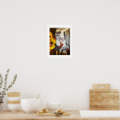 Poster Face dans les rochers (Cuisine)