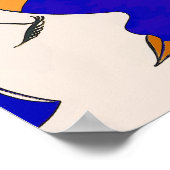 Poster Face de la femme Abstraite Prosecco (Coin)