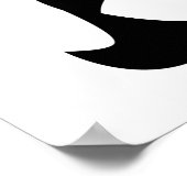 Poster Face de la tête de l'infirmière (Coin)