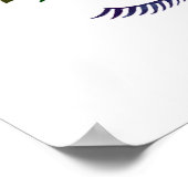 Poster Face de licorne magique mignonne (Coin)