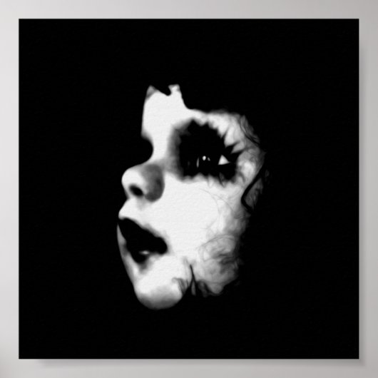 Poster Face de poupée déplaisante (Devant)