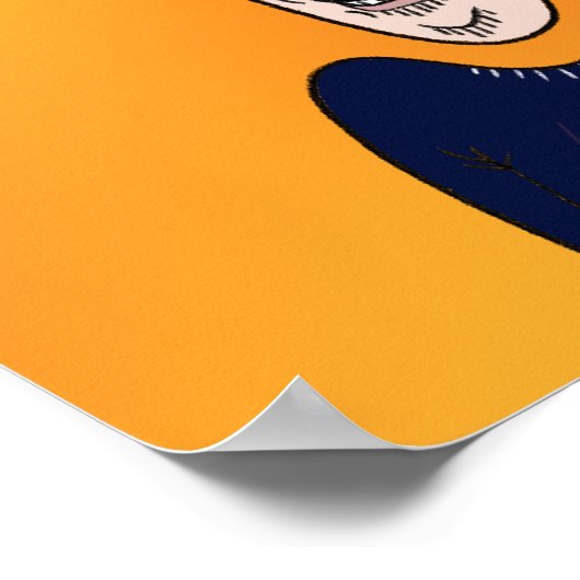 Poster Face de traçage (Coin)