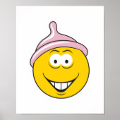 Poster Face du préservatif (Devant)