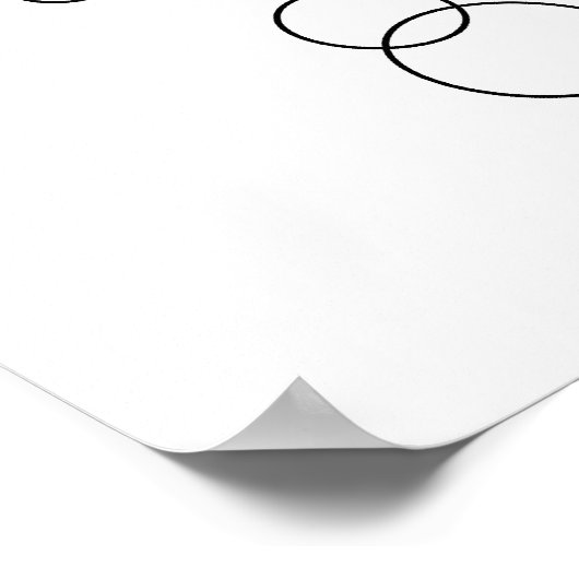 Poster Face fleurie (Coin)