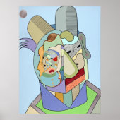 Poster "Face intérieure" par Ruchell Alexander (Devant)