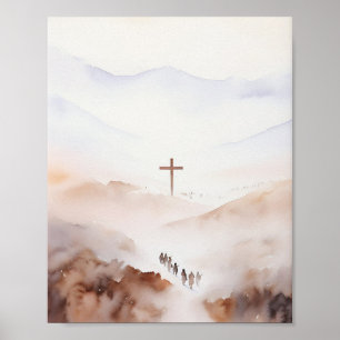 Poster Face Jesus Art - Demeure chrétienne minimaliste dé
