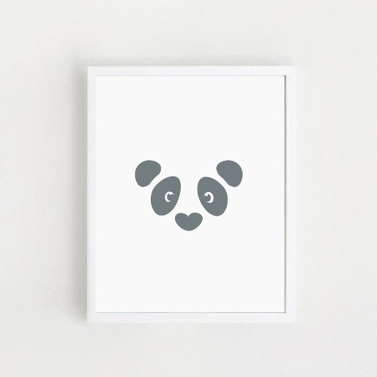 Poster Face Panda