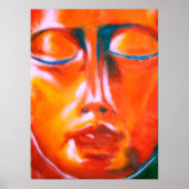 Poster Face rouge (Devant)