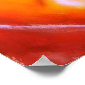 Poster Face rouge (Coin)