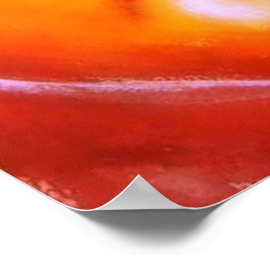 Poster Face rouge (Coin)