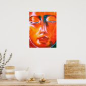 Poster Face rouge (Cuisine)