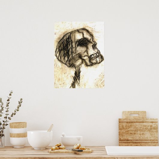 Poster Face sous la face 8 (Cuisine)